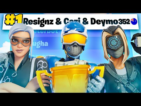 1st PLACE IN THE FIRST TRIO CASH CUP🏆 | Resignz
