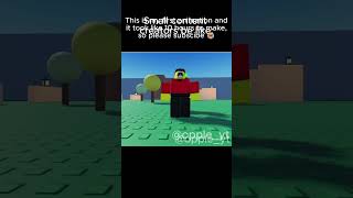 Small content creators be like | #robloxanimation