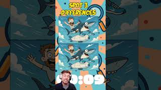 Tralalero Tralala and MrBeast #brainrot #tralalerotralala #spotthedifferencegame
