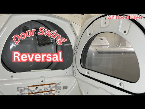 How to Reverse Whirlpool Dryer Door Swing Direction