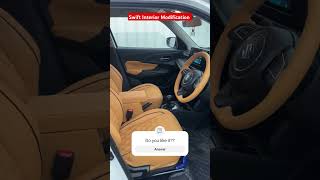 New Swift interior modification  #swiftaccessories #swiftmodified #carinterior