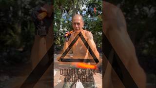 Triangle Strike Pattern Pt. 1 | Basic Kali Double Stick | Filipino Martial Arts Technique #triangle