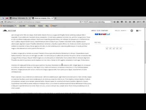 Dream CMS - introduction