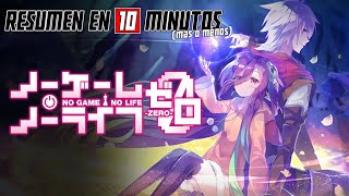 🔷 No Game No Life Zero | Resumen en 10 Minutos (más o menos)