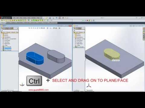 COPY FEATURES IN SOLIDWORKS