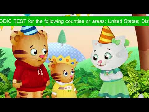 2021 National Emergency Alert System Test August 11 2021 at 2:20PM ET - Recorded from WPBT-TV Miami