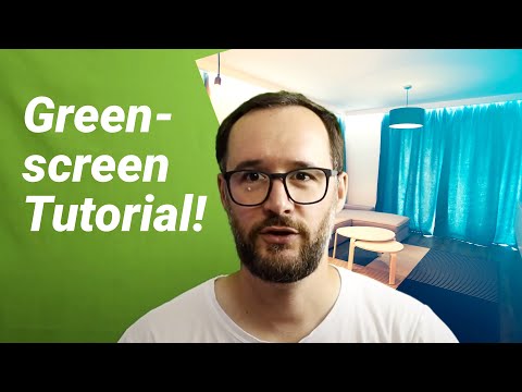 GREENSCREEN SELBER MACHEN 🟩 - So gehts gut und günstig (Schritt für Schritt)
