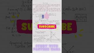 Class 10 Math Chapter 3 - Exercise 3.1, Question 1.1 #maths #class10math #shorts #Linear equations