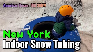 NEW YORK Indoor Snow Tubing | American Dream | BIG SNOW 실내 스노우 튜빙
