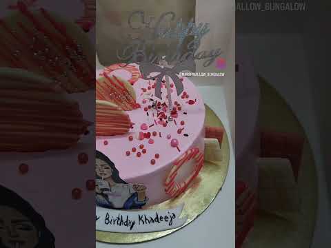 #pinkcake #princesscake #cakeshort #cakevideo #cakedecorating