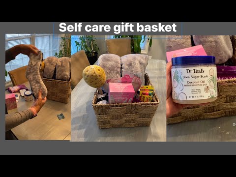 DIY Spa birthday basket/Self care #shorts  #diy #diybasket #spaday #diyprojects #short #selfcare