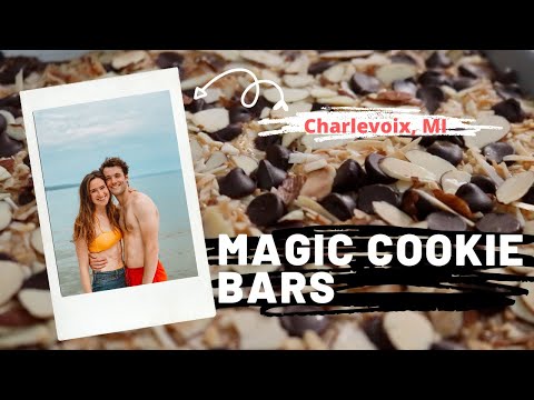 EASIEST TRAVEL COOKIE BARS + MY TRIP TO MICHIGAN | Caroline's Kitchen