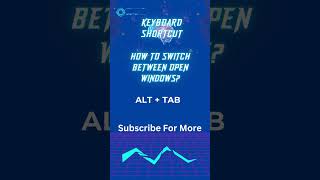 "Top Windows Keyboard Shortcuts You Need to Know!"#windowsshortcuts #keyboardtips #windows10
