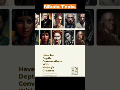 Wanna talk to people from HISTORY #aitools #ai #hellohistory