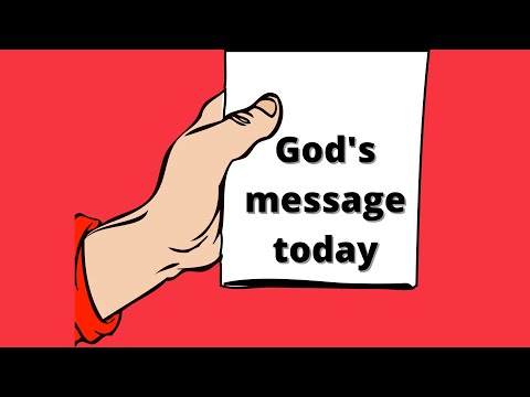 god message for today