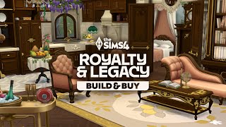 The Sims 4 Royalty & Legacy Expansion Pack👑: Build & Buy Overview [Including DEBUG]