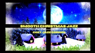 Smooth Christmas Jazz 🎄 | Cozy Holiday Ambience with Fireplace & Relaxing Jazz Music