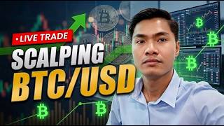 🔴 BTCUSD LIVE 🔴 Smart Money Concepts | Bitcoin Liquidity & Entry Model