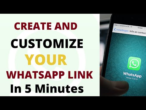 How to create and customize your WhatsApp link in 5 minutes. How to create WhatsApp link in 2021.