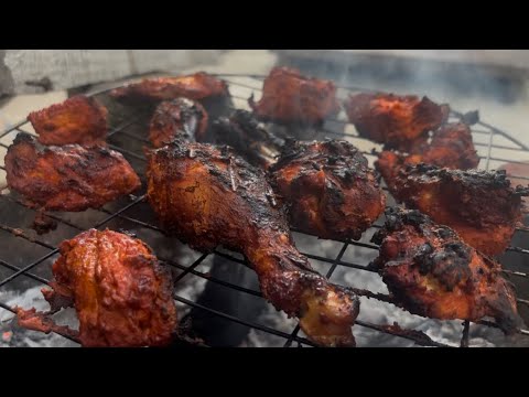 Smoky. Juicy. On Fire 🔥🍗 | Chicken Tandoori Goals | Fire-Grilled 