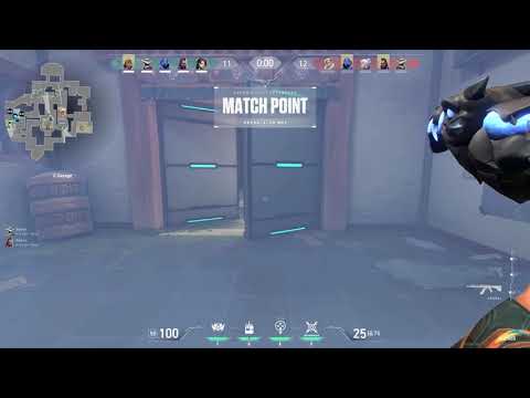Valorant - Lucky 2 hp Raze ace in Haven