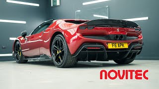 Ferrari 296 GTB with Novitec Carbon and Tailpipes!