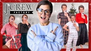 J.Crew Factory Try On Haul | Holiday Outfits & Gift Ideas!
