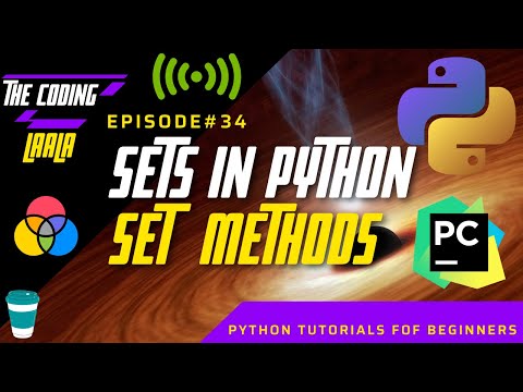 #34 Python Tutorial for Beginners | Set Methods in Python 🔥