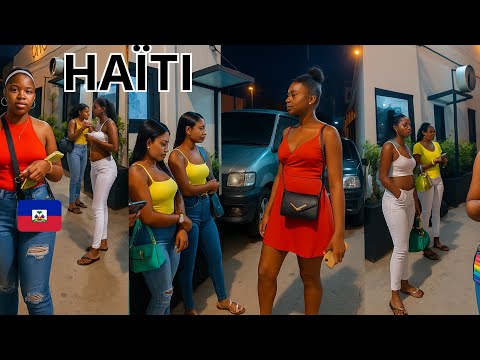 🇭🇹 Cap Haitian :💯 Most Attractive Street After Dark || Haïti Nightlife 2025 😍