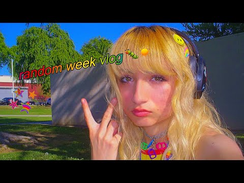5 days of vlogging (school, outfits, talking) 🌈