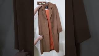 Winter Coats collection | Brown Long coats for ladies | Trending pre winter outfits
