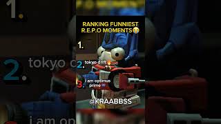 Ranking Funniest R.E.P.O Moments!😂👾 pt.2  #repo #repogame #repogameplay