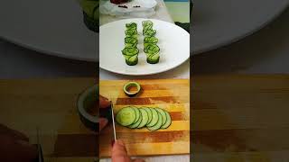 Super Salad Decoration ideas / Easy and Beautiful salad decoration /  cucumber decoration