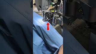 giving buttons to clothes #technology #moderntools #manufacturing