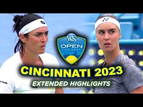 EPIC comeback - Ons Jabeur vs Anhelina Kalinina FULL Highlights | 2023 Cincinnati Round 2