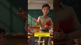 English Teacher & Late Student | Learn English Shorts #learnenglishwithus #englishshorts