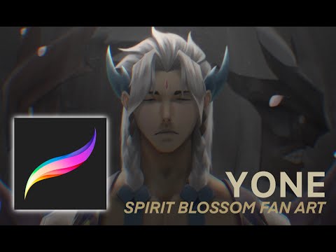 [PROCREATE] Ipad Speedpaint - Spirit Blossom Yone
