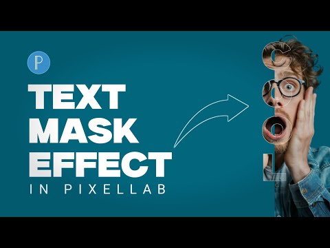 How to Create Image Text Masking Effects in Pixellab