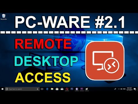 REMOTE ACCESS | Part 1 | PCWARE