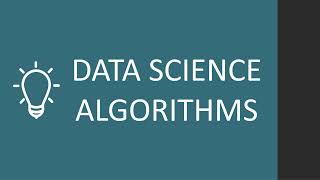 Top  Data Science Algorithms Explained with Real-World Projects