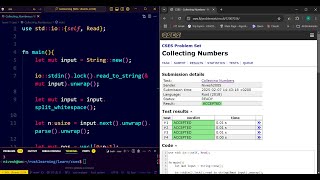 Day 20 of coding in rust | CSES Collecting Numbers| Rust Coding Challenge