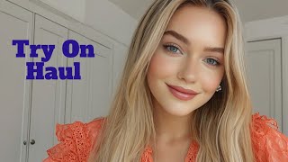 4K try on haul shein bikini transparent | see everything in Transparent 
