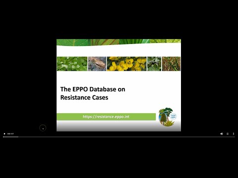 EPPO Database on Resistance Cases - Presentation