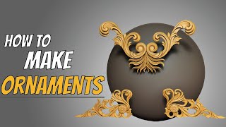 ZBrush Secrets Create Jewelry Ornaments in 40 Seconds #Shorts #ZBrushsecrets #Tutorial