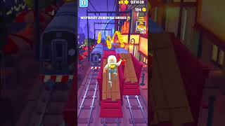 WITHOUT JUMPING SHOES 😂😂 | #shorts #subwaysurfers #runninggames #gamehacks #shortsfeed