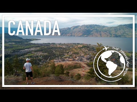 24 hours around Kelowna, the main city in the Okanagan Valley