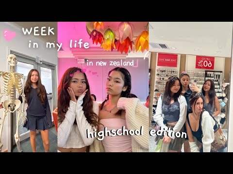 ♡nz high school week in my life: hawaii trip, birthdays, hanging out with best friends