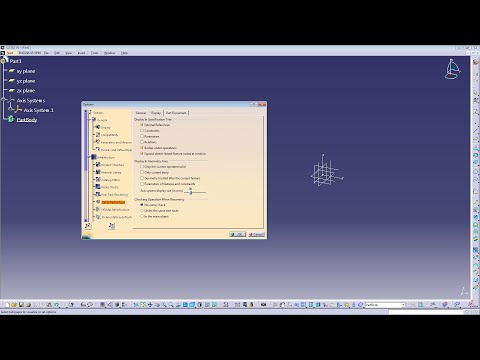 CATIA V5 - TIPS AND TRICKS - LARGER AXIS SYSTEM AND PLANE SIZES