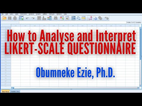 SPSS: How to Analyse and Interpret LIKERT-SCALE Questionnaire Using SPSS
