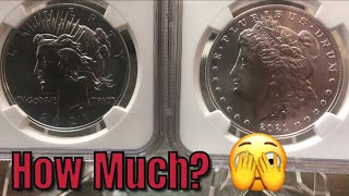Here's What the Coin Shop is Paying for 2021 Morgan & Peace Silver Dollars in 2023!